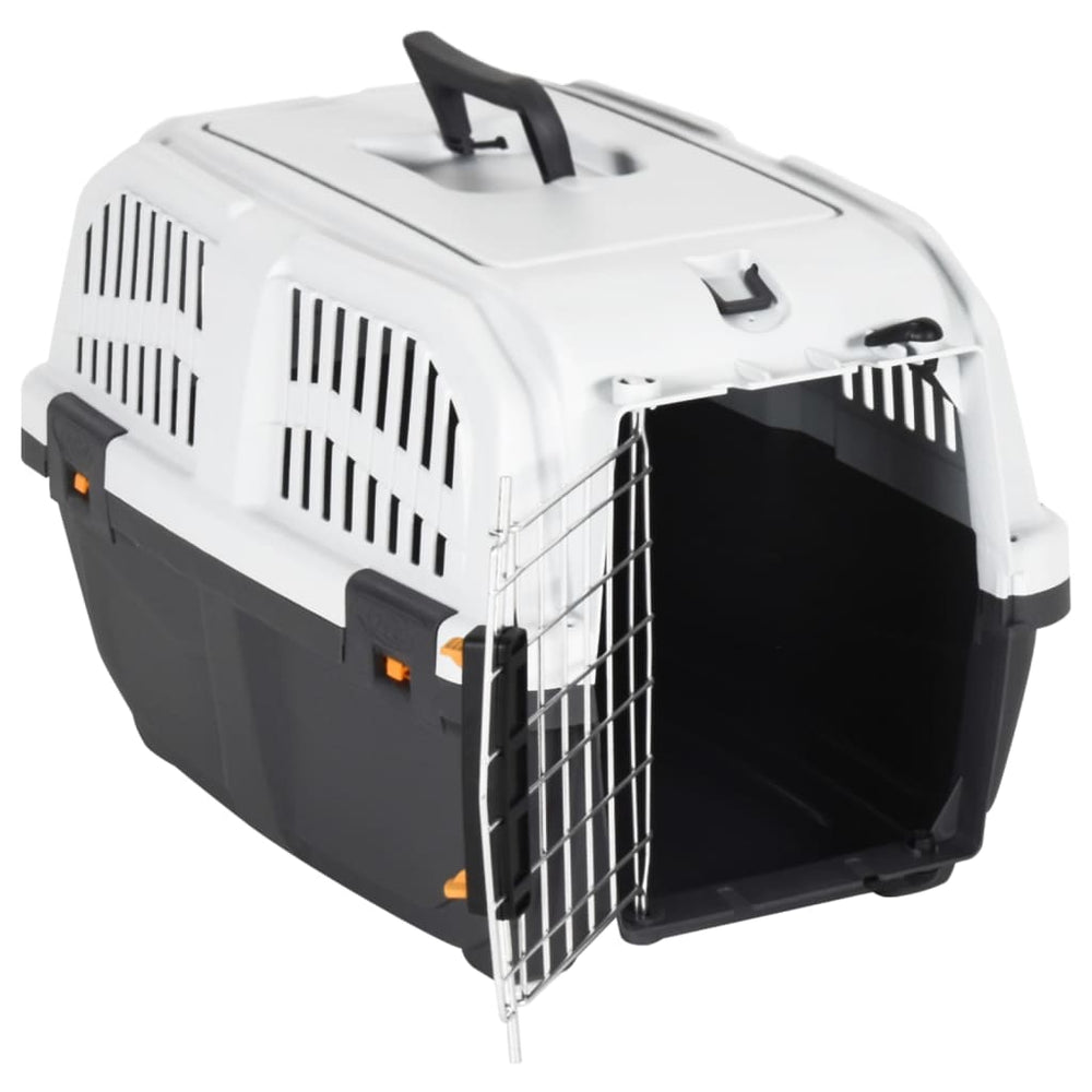 Cutie Transport Animale Ușă Metalică 48X31,5X31Cm Polipropilenă