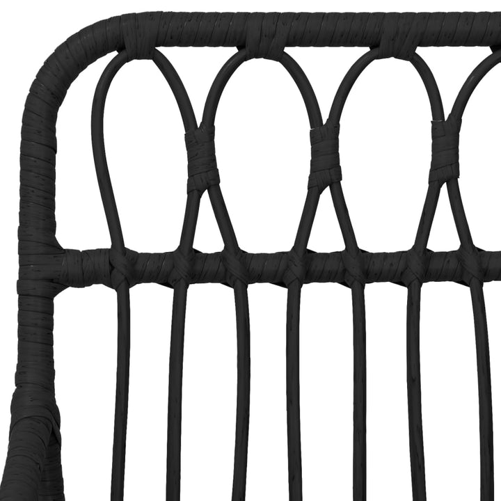 Set Mobilier De Grădină, 5 Piese, , Poliratan