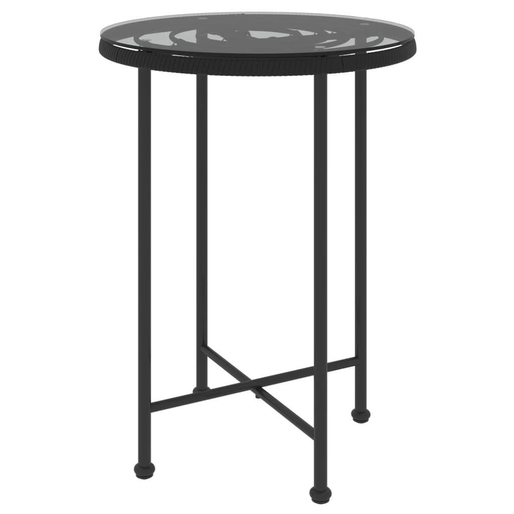 Set Mobilier De Grădină, 5 Piese, , Poliratan