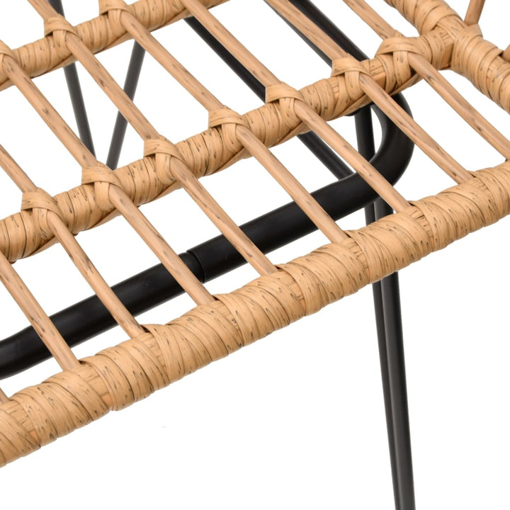 Set Mobilier De Grădină, 5 Piese, Poliratan