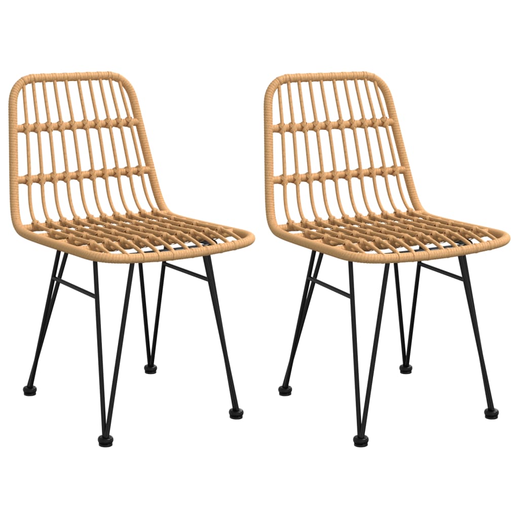 Set Mobilier De Grădină, 3 Piese, Poliratan