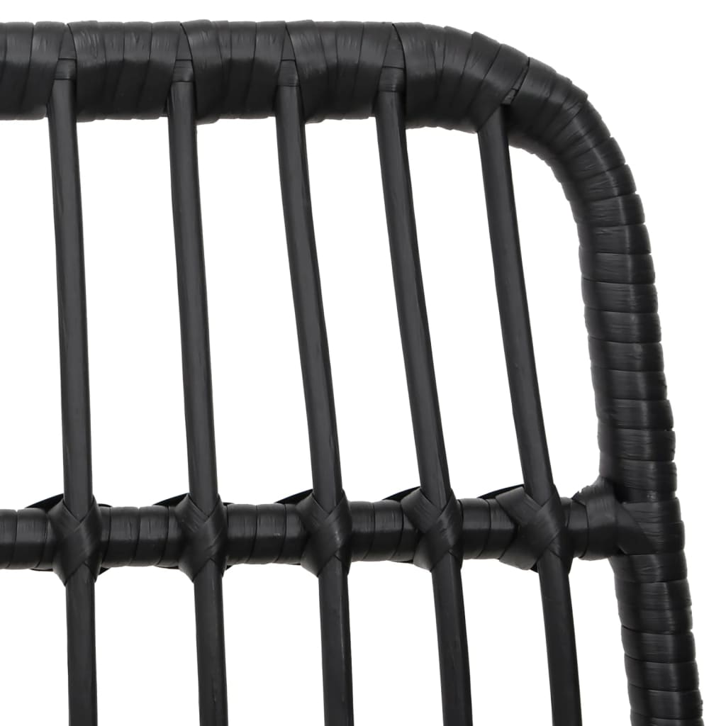 Set Mobilier De Grădină, 7 Piese, , Poliratan