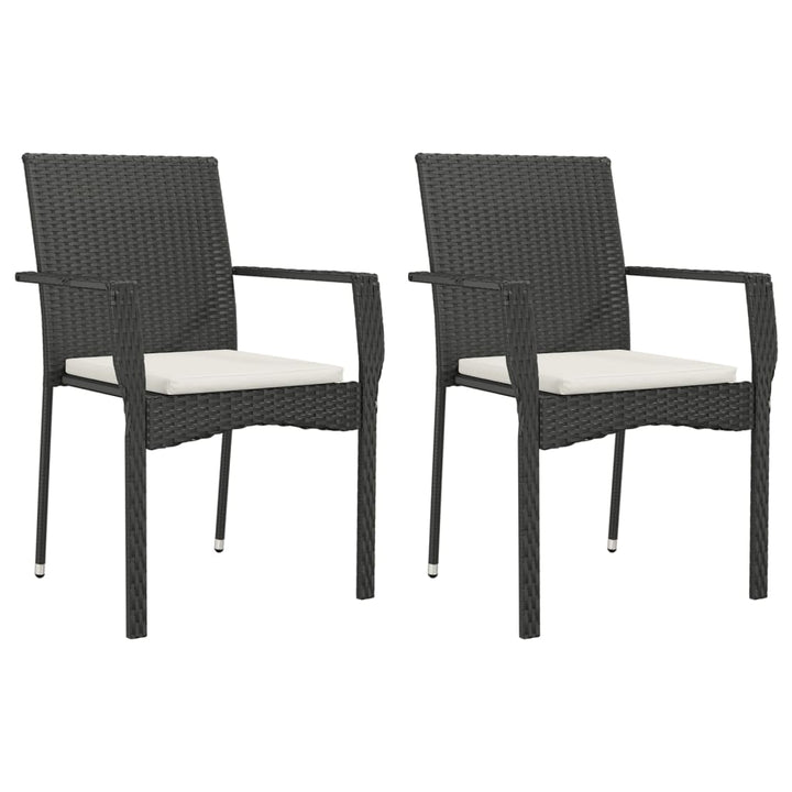 Set Mobilier De Grădină Cu Perne, 3 Piese, , Poliratan