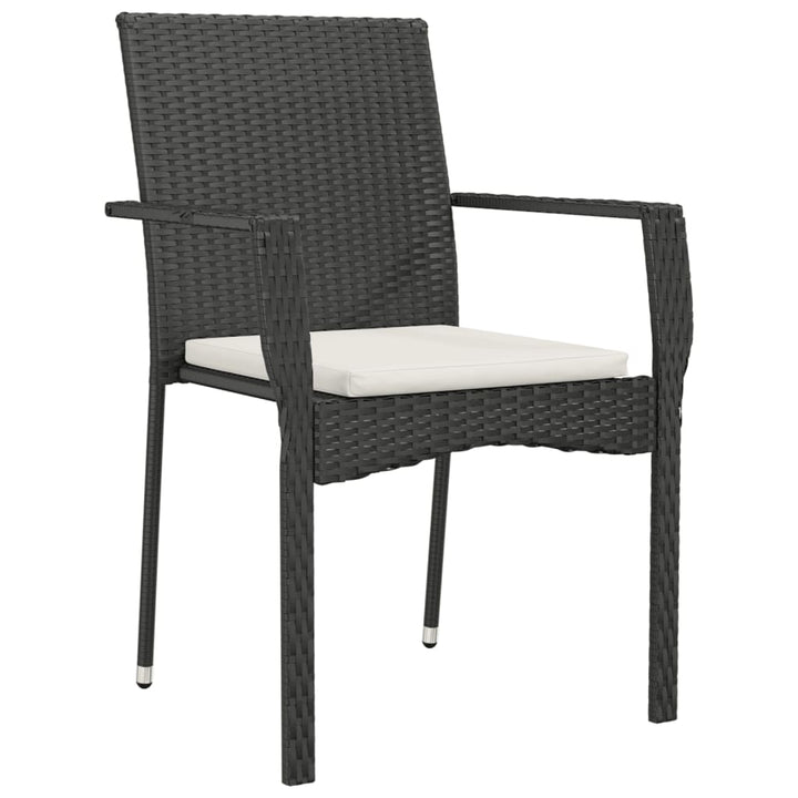 Set Mobilier De Grădină Cu Perne, 3 Piese, , Poliratan
