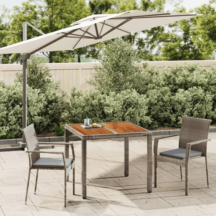 Set Mobilier De Grădină Cu Perne, 3 Piese, , Poliratan