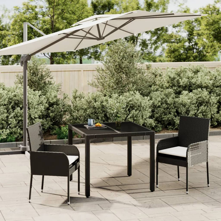 Set Mobilier De Grădină Cu Perne, 5 Piese, , Poliratan