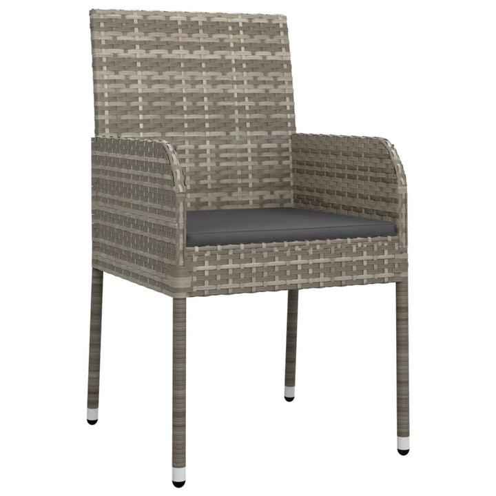 Set Mobilier De Grădină Cu Perne, 5 Piese, , Poliratan