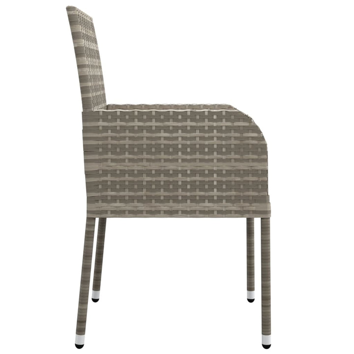 Set Mobilier De Grădină Cu Perne, 5 Piese, , Poliratan