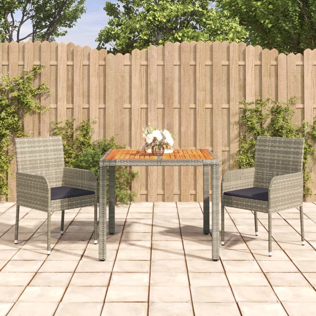 Set Mobilier De Grădină Cu Perne, 5 Piese, , Poliratan