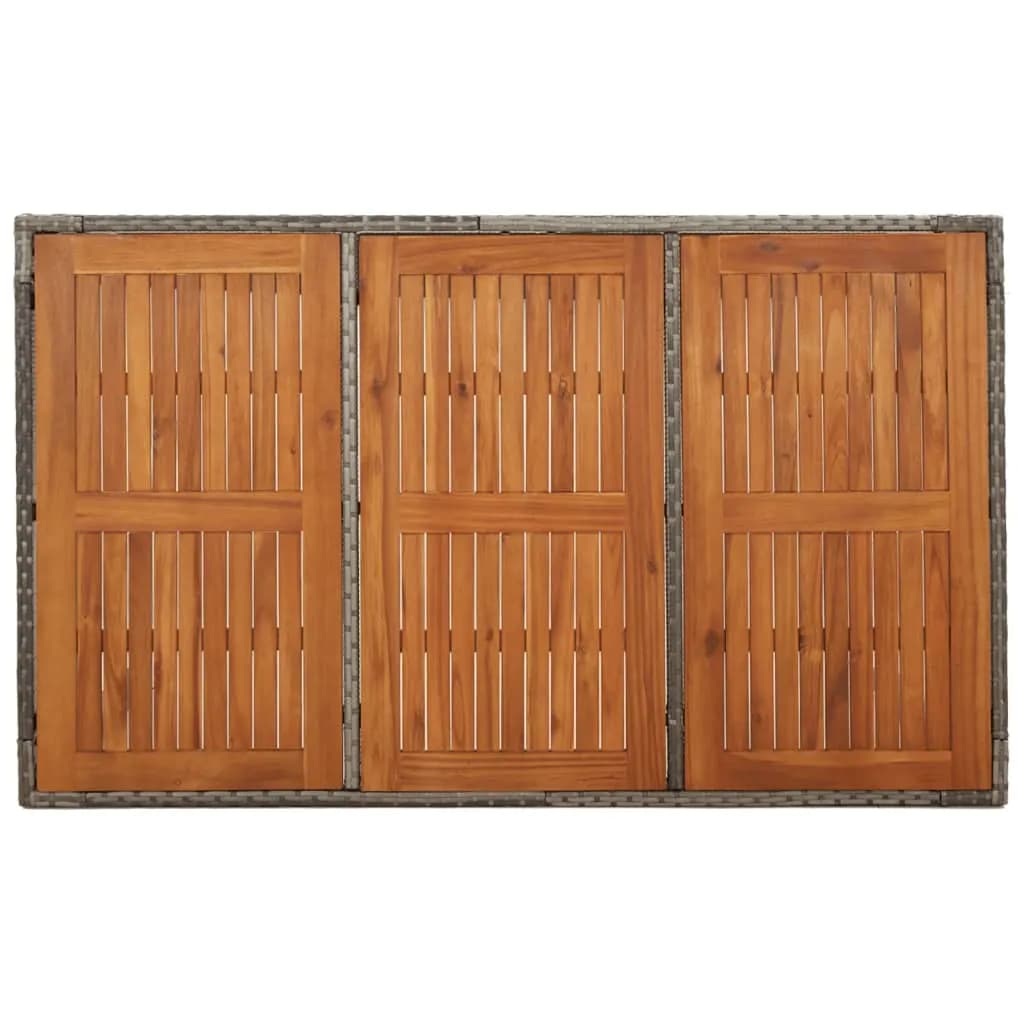 Set Mobilier De Grădină Cu Perne, 5 Piese, , Poliratan