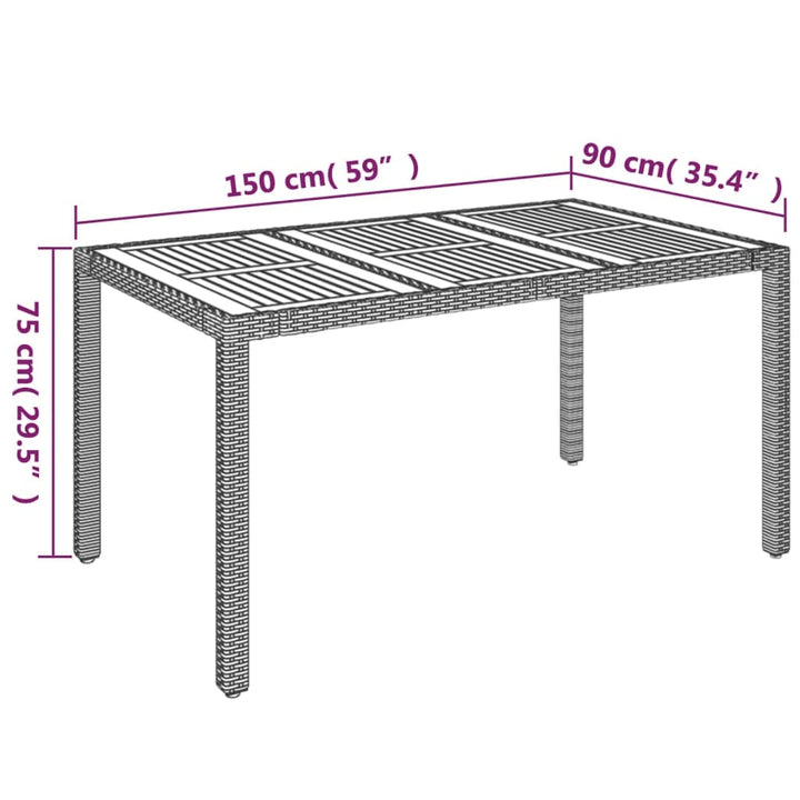 Set Mobilier De Grădină Cu Perne, 5 Piese, , Poliratan