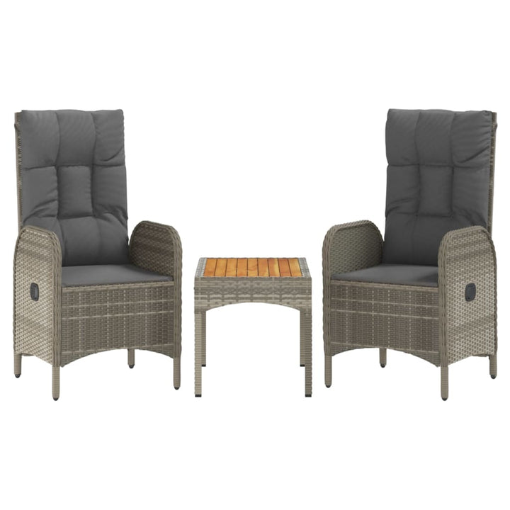 Set Mobilier De Grădină Cu Perne, 5 Piese, , Poliratan