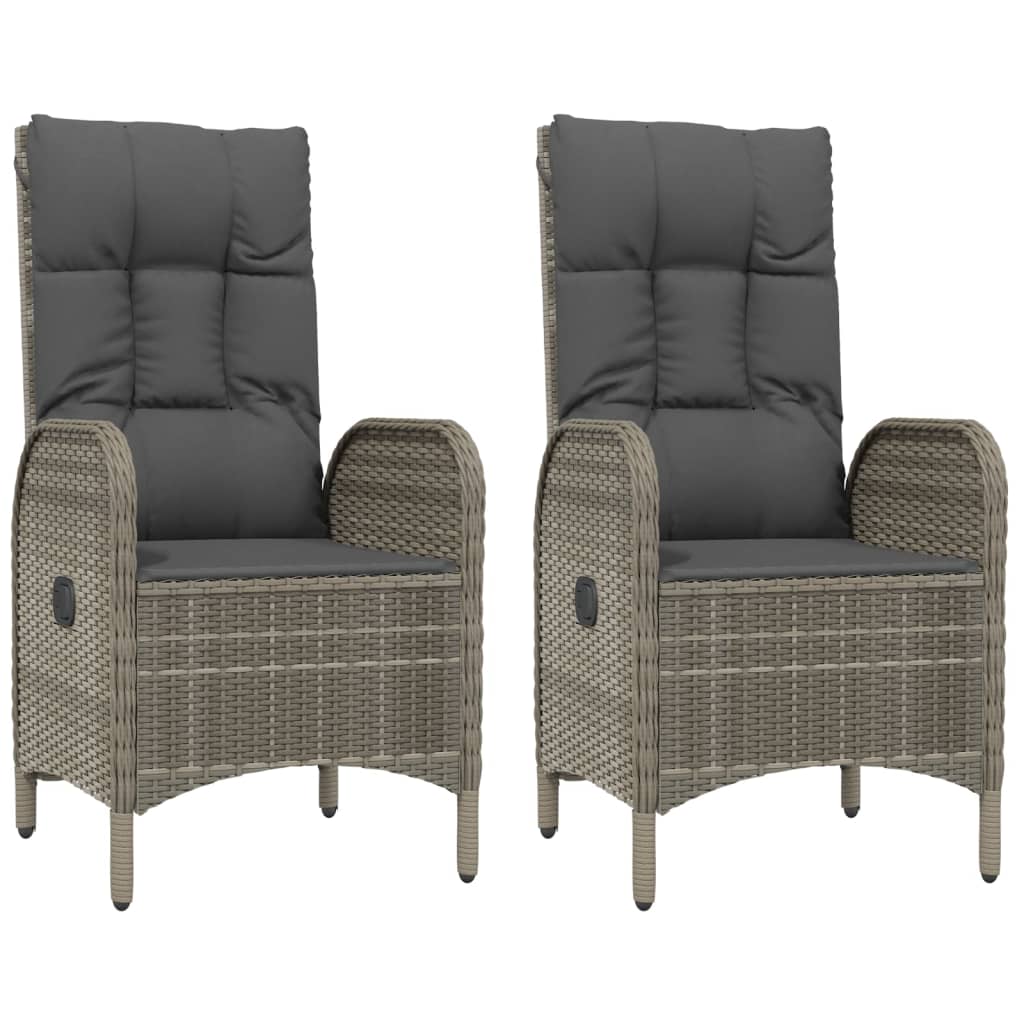 Set Mobilier De Grădină Cu Perne, 5 Piese, , Poliratan