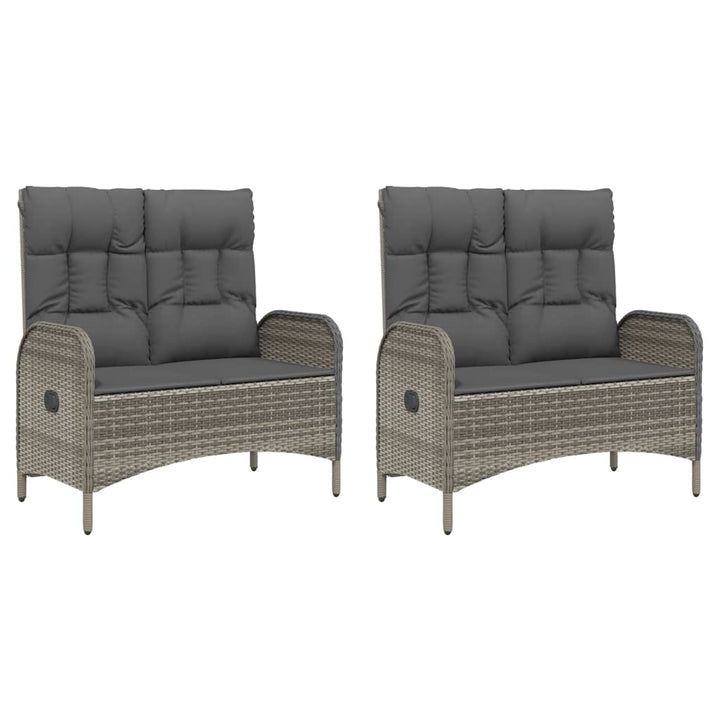 Set Mobilier De Grădină Cu Perne, 5 Piese, , Poliratan