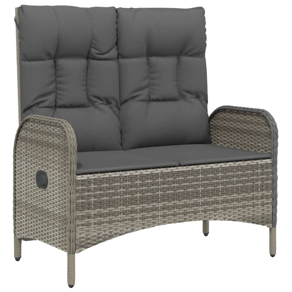 Set Mobilier De Grădină Cu Perne, 5 Piese, , Poliratan