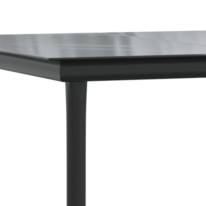 Set Mobilier Grădină Cu Perne, 5 Piese, Negru Și , Poliratan