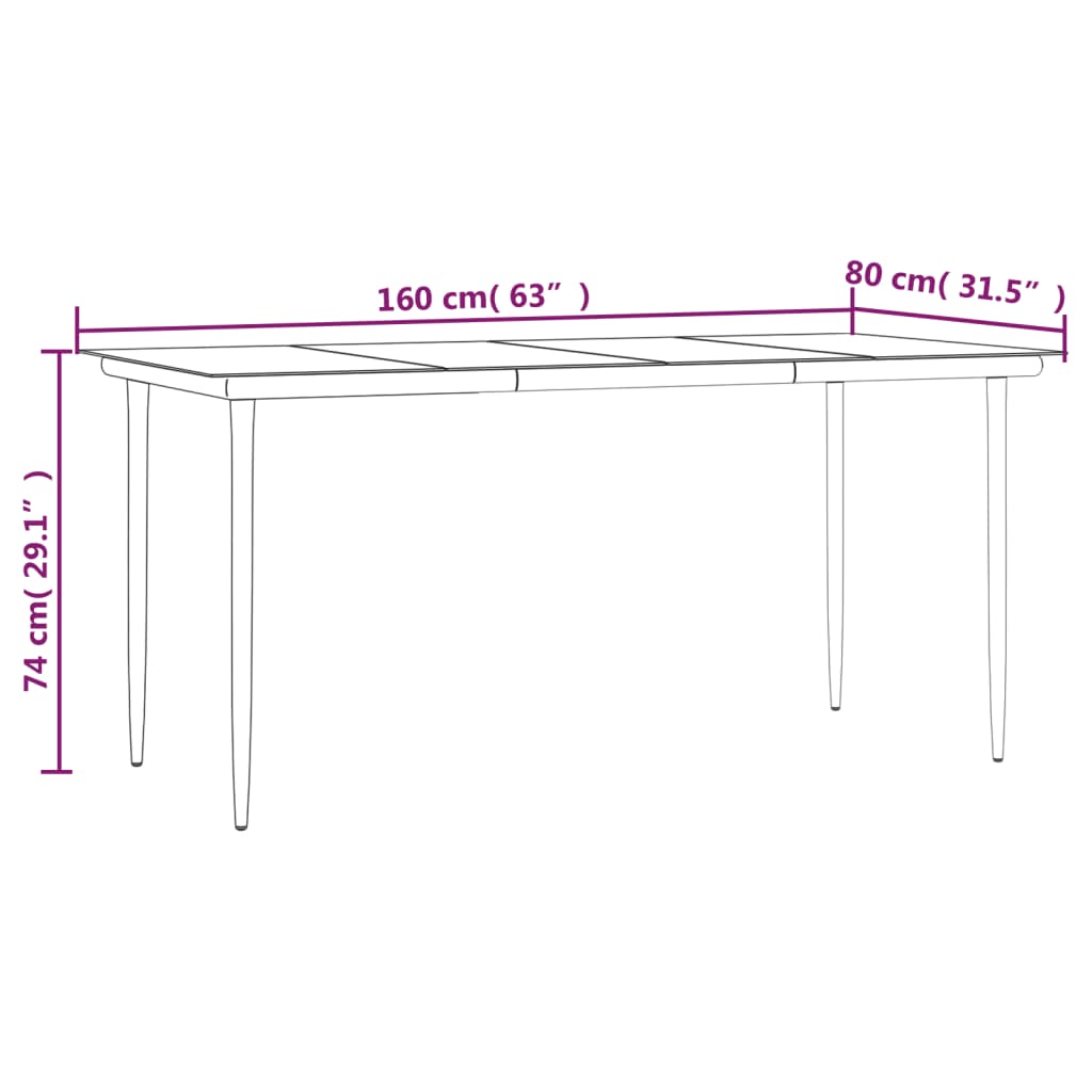 Set Mobilier De Grădină Cu Perne, 5 Piese, , Poliratan