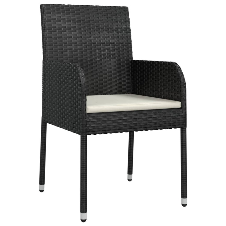 Set Mobilier De Grădină Cu Perne, 3 Piese, , Poliratan