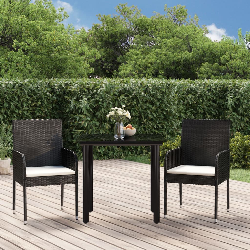 Set Mobilier De Grădină Cu Perne, 9 Piese, , Poliratan
