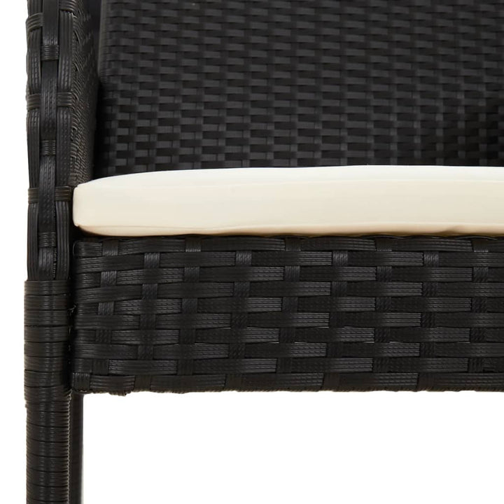 Set Mobilier De Grădină Cu Perne, 9 Piese, , Poliratan