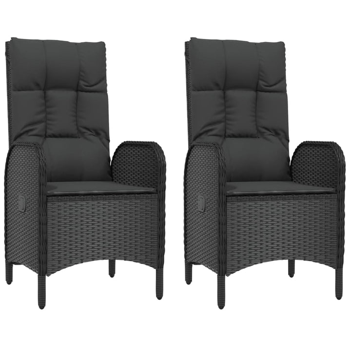 Set Mobilier De Grădină Cu Perne, 3 Piese, , Poliratan