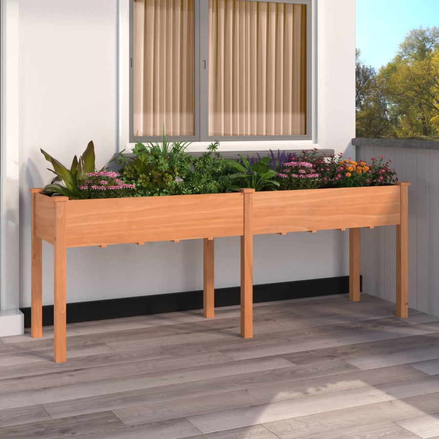 Jardinieră Cu Căptușeală, , , Lemn Masiv Brad