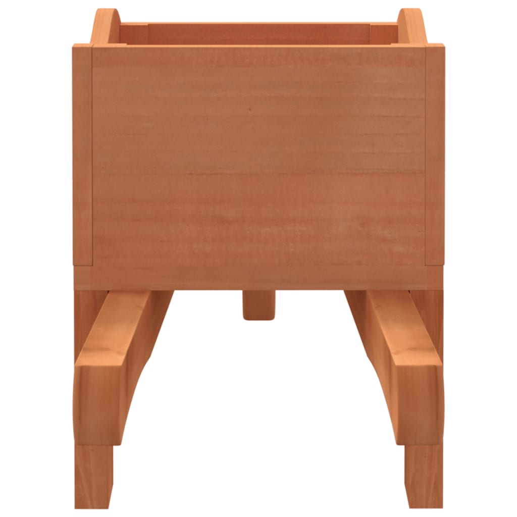 Jardiniere Tip Roabă, 2 Buc., 47X15X19 Cm, Lemn Masiv De Brad