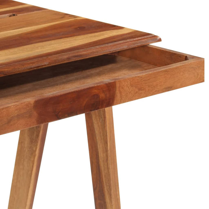 Birou De Scris Cu Sertar, 110X50X77 Cm, Lemn Masiv De Acacia