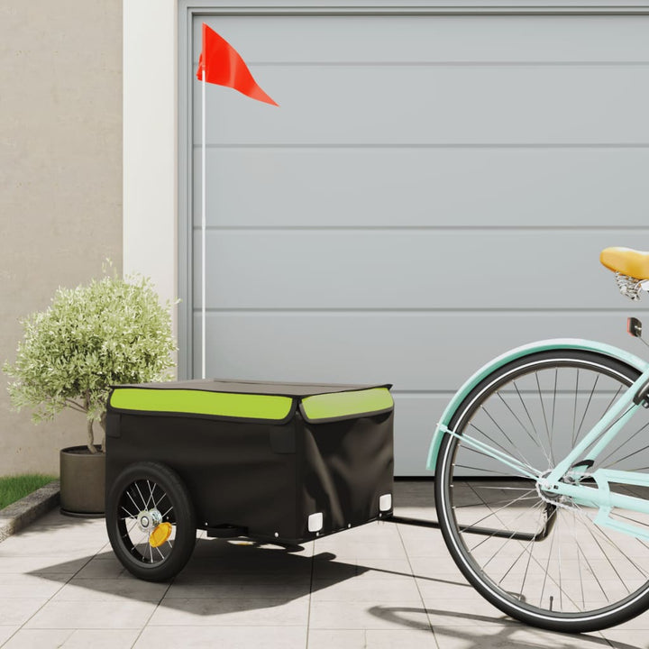 Remorcă Pentru Biciclete, Negru Și , 45 Kg, Fier