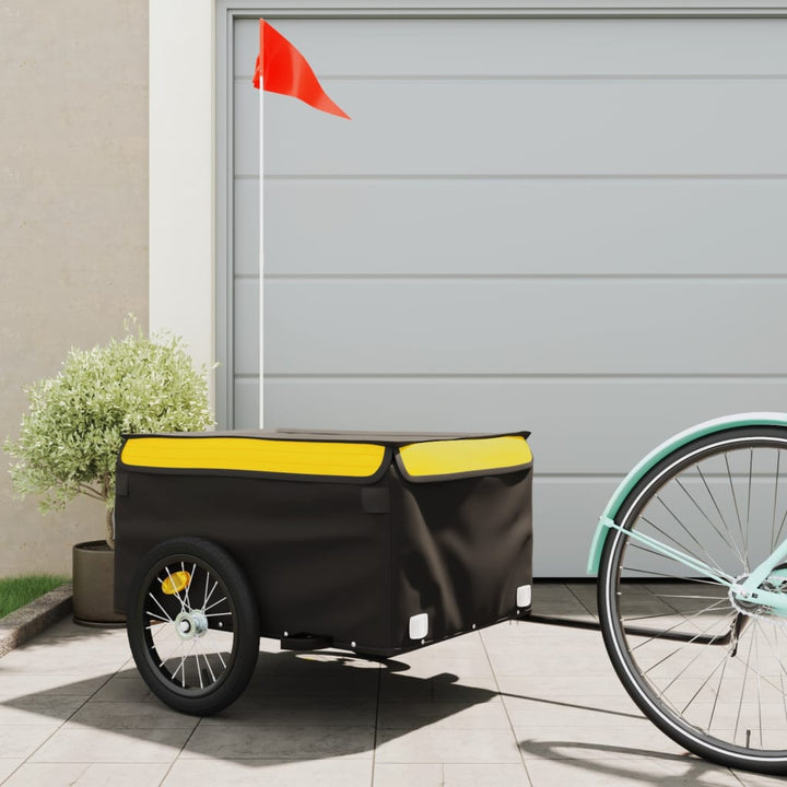 Remorcă Pentru Biciclete, Negru Și , 45 Kg, Fier