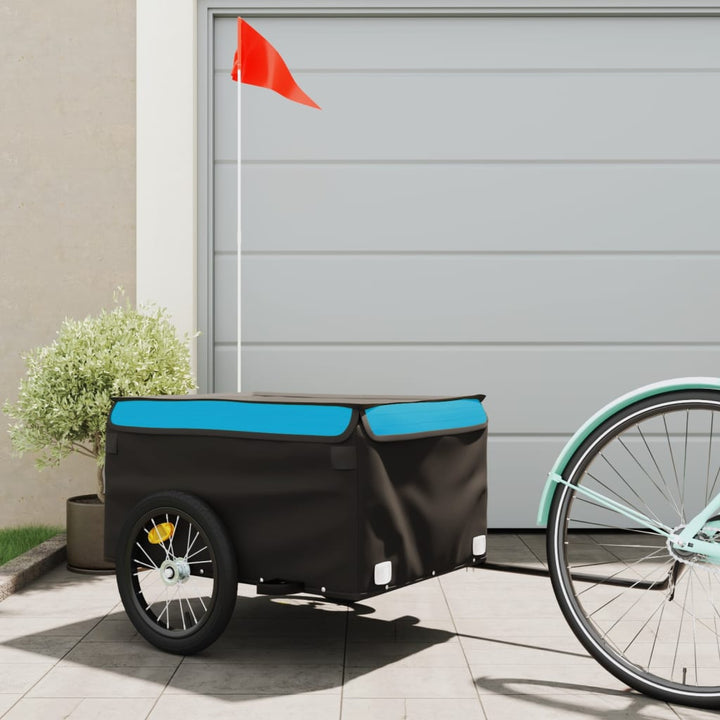 Remorcă Pentru Biciclete, Negru Și , 45 Kg, Fier