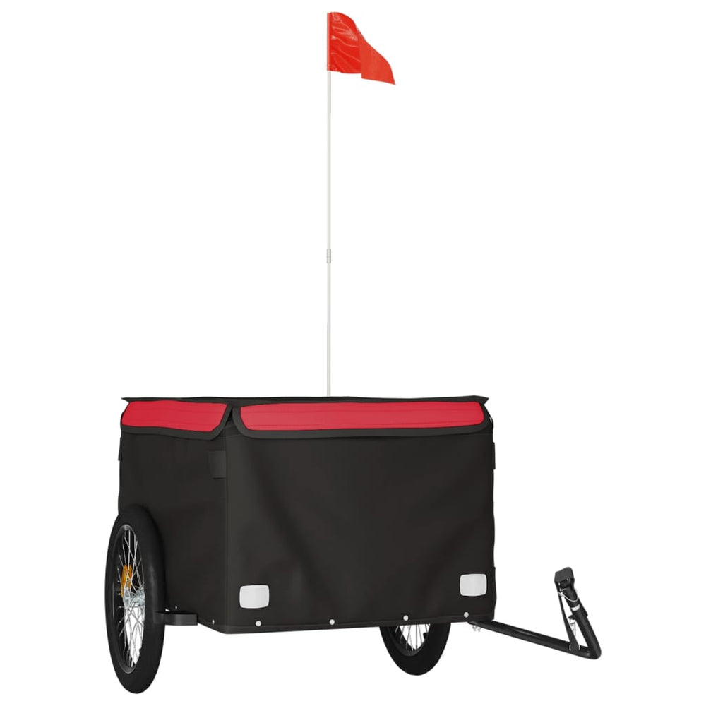 Remorcă Pentru Biciclete, Negru Și , 45 Kg, Fier