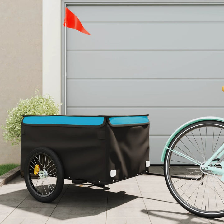 Remorcă Pentru Biciclete, Negru Și , 45 Kg, Fier