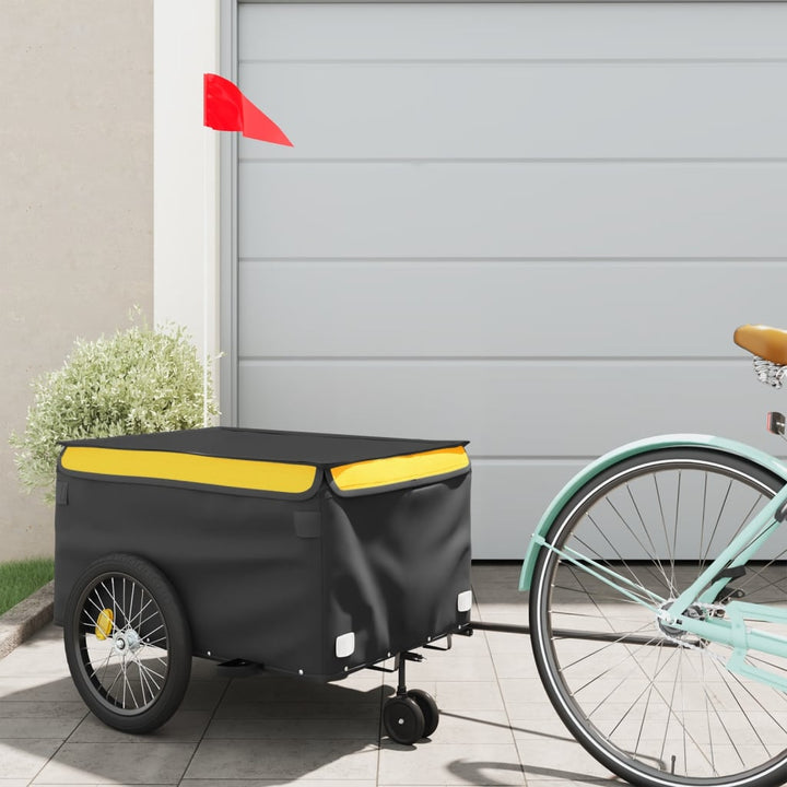 Remorcă Pentru Biciclete, Negru Și , 45 Kg, Fier