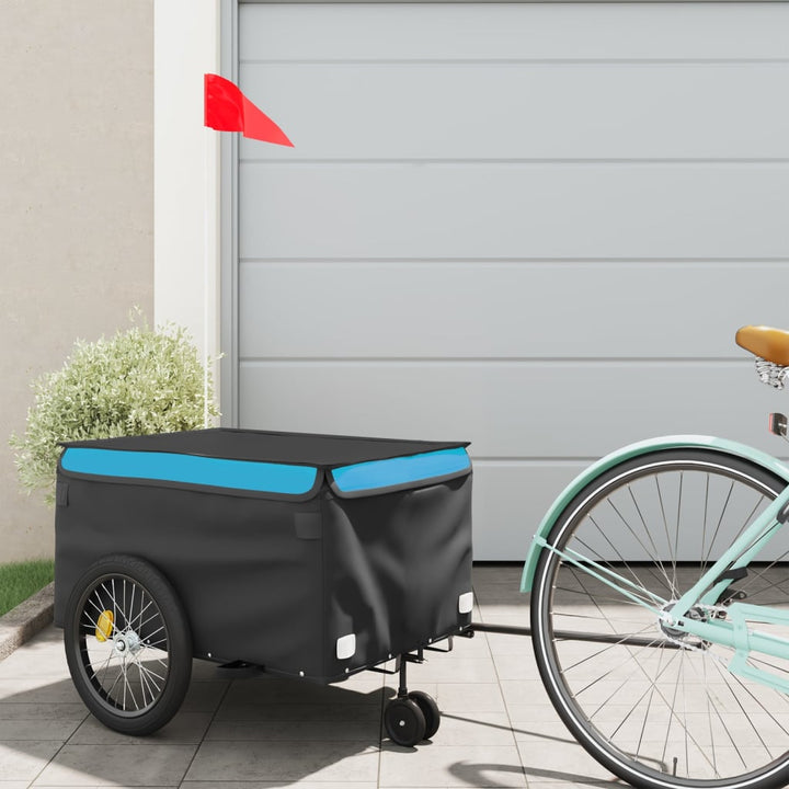 Remorcă Pentru Biciclete, Negru Și , 45 Kg, Fier