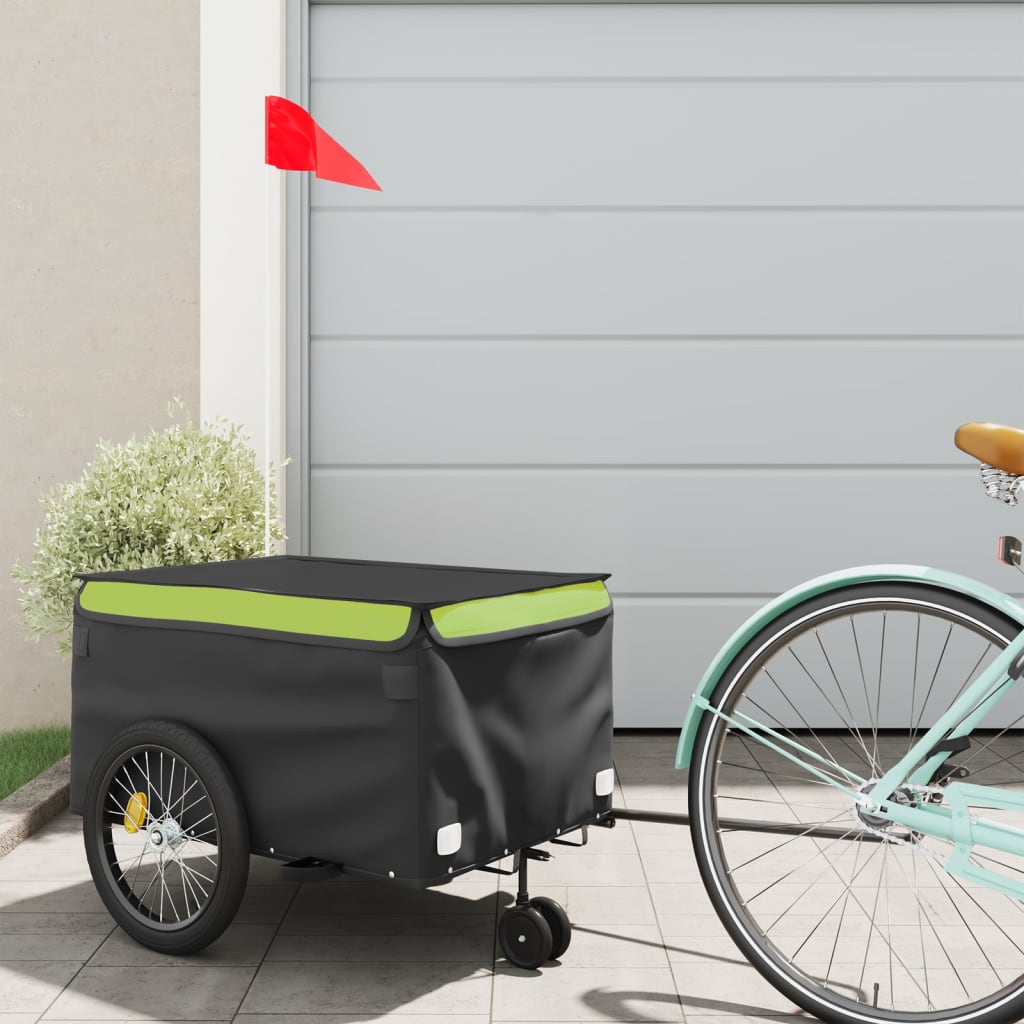 Remorcă Pentru Biciclete, Negru Și , 45 Kg, Fier