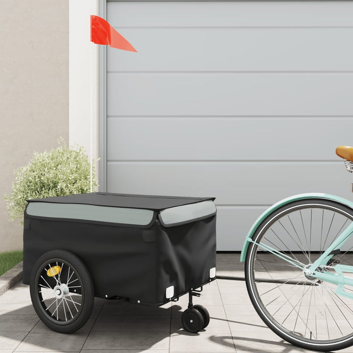 Remorcă Pentru Biciclete, Negru Și , 45 Kg, Fier