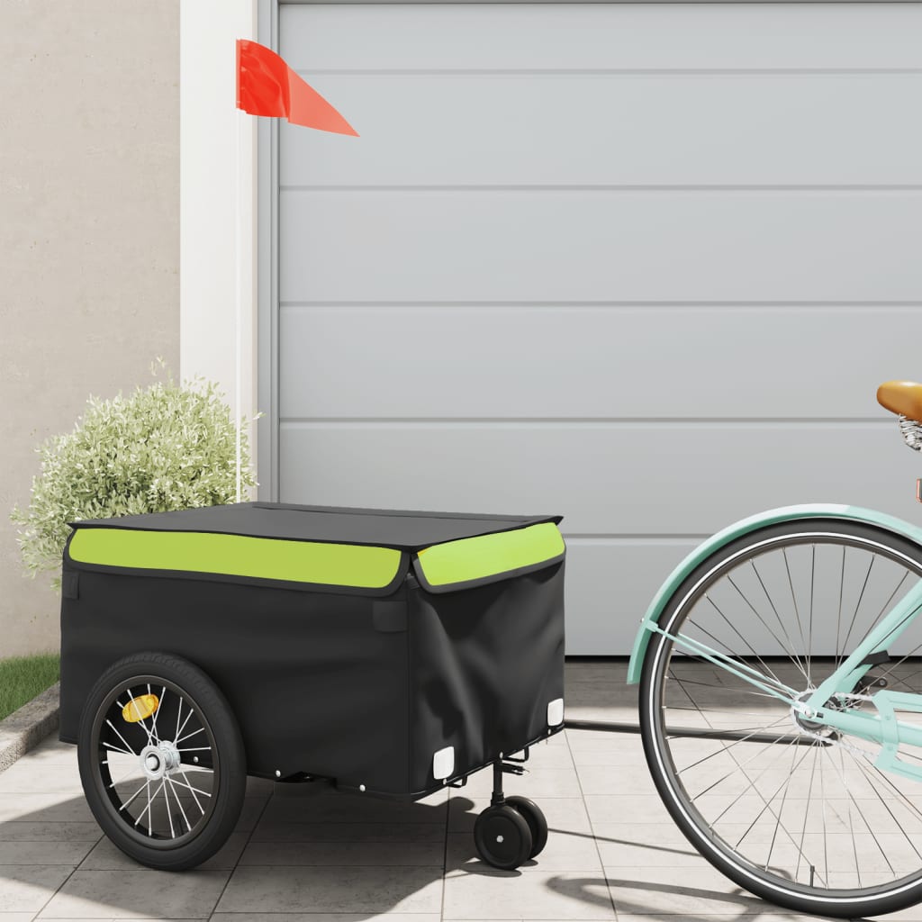 Remorcă Pentru Biciclete, Negru Și , 45 Kg, Fier