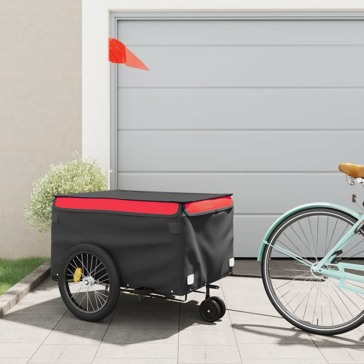 Remorcă Pentru Biciclete, Negru Și , 45 Kg, Fier