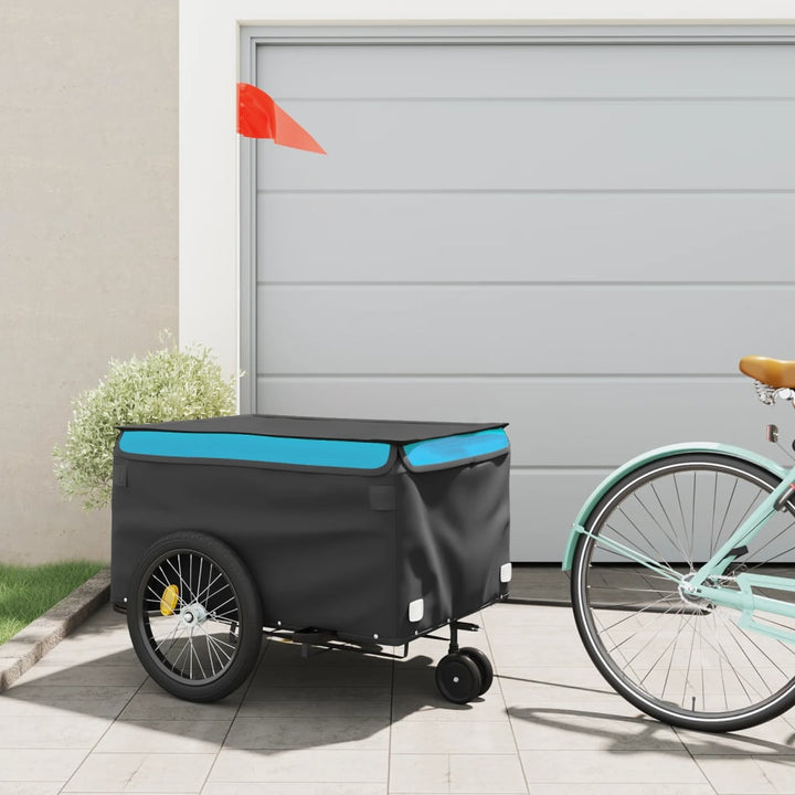 Remorcă Pentru Biciclete, Negru Și , 45 Kg, Fier