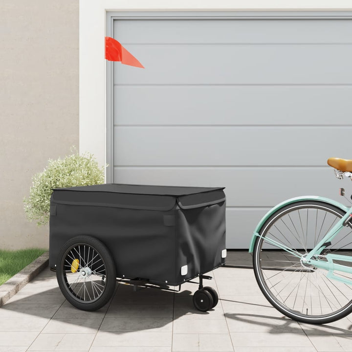 Remorcă Pentru Biciclete, Negru Și , 45 Kg, Fier