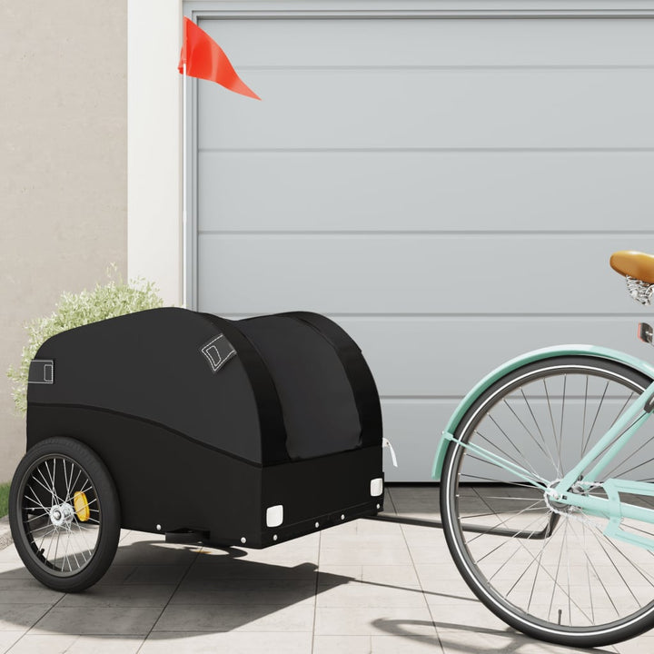 Remorcă Pentru Biciclete, Negru Și , 45 Kg, Fier