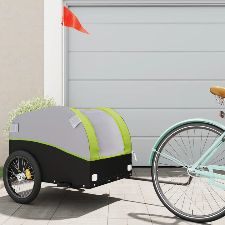 Remorcă Pentru Biciclete, Negru Și , 45 Kg, Fier