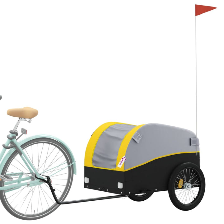 Remorcă Pentru Biciclete, Negru Și , 45 Kg, Fier