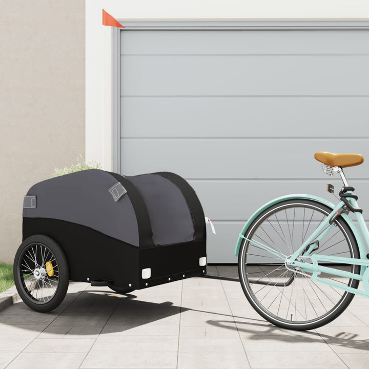 Remorcă Pentru Biciclete, Negru Și , 45 Kg, Fier