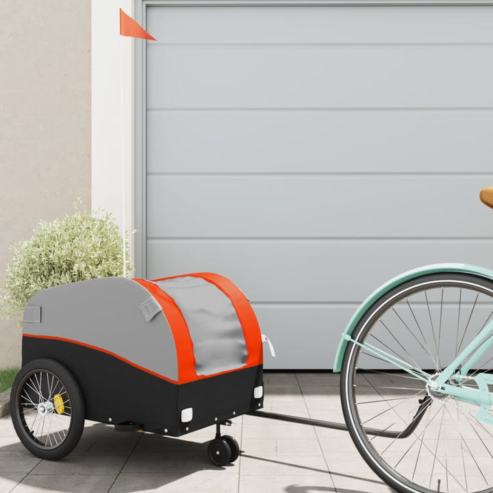 Remorcă Pentru Biciclete, Negru Și , 45 Kg, Fier