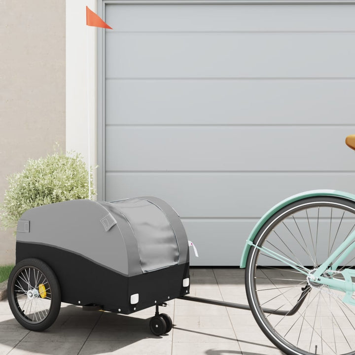 Remorcă Pentru Biciclete, Negru Și , 45 Kg, Fier