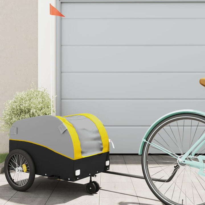 Remorcă Pentru Biciclete, Negru Și , 45 Kg, Fier