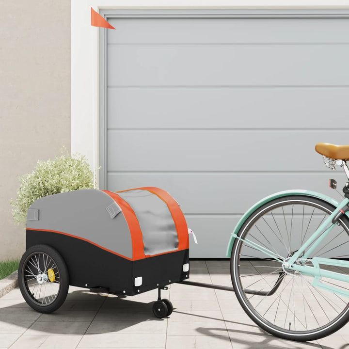 Remorcă Pentru Biciclete, Negru Și , 45 Kg, Fier