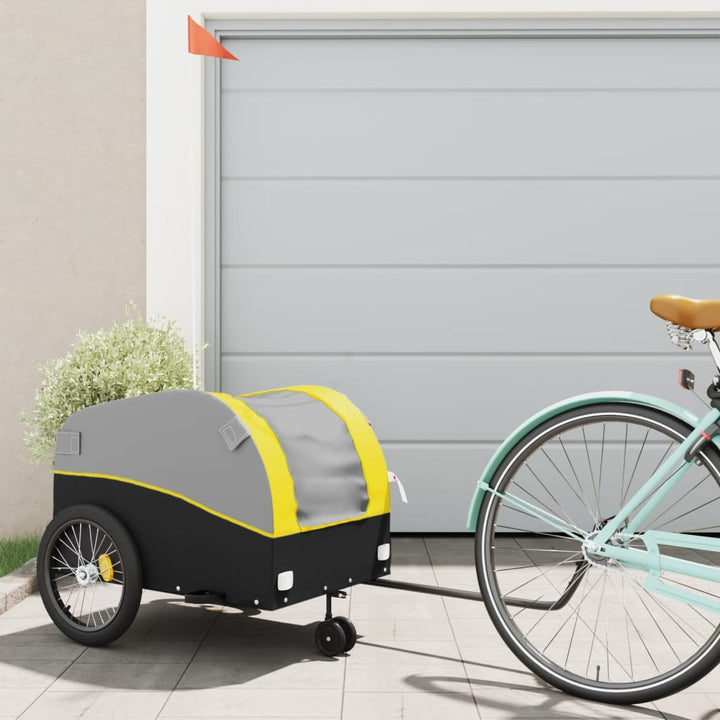 Remorcă Pentru Biciclete, Negru Și , 45 Kg, Fier